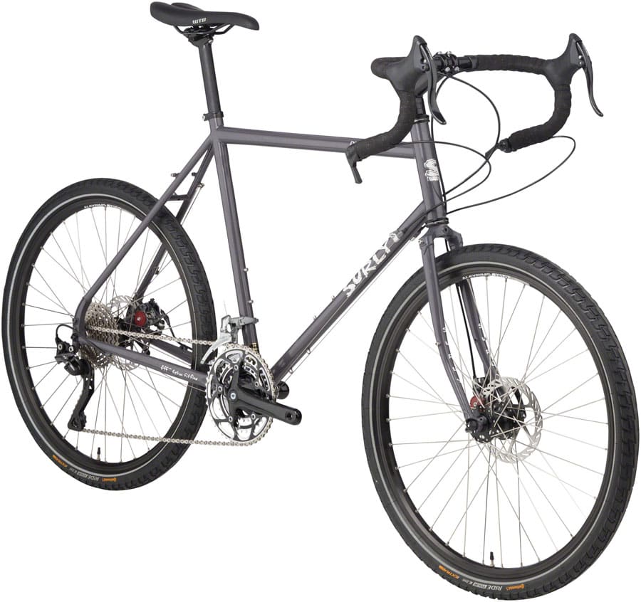 surly disc trucker bituminous gray
